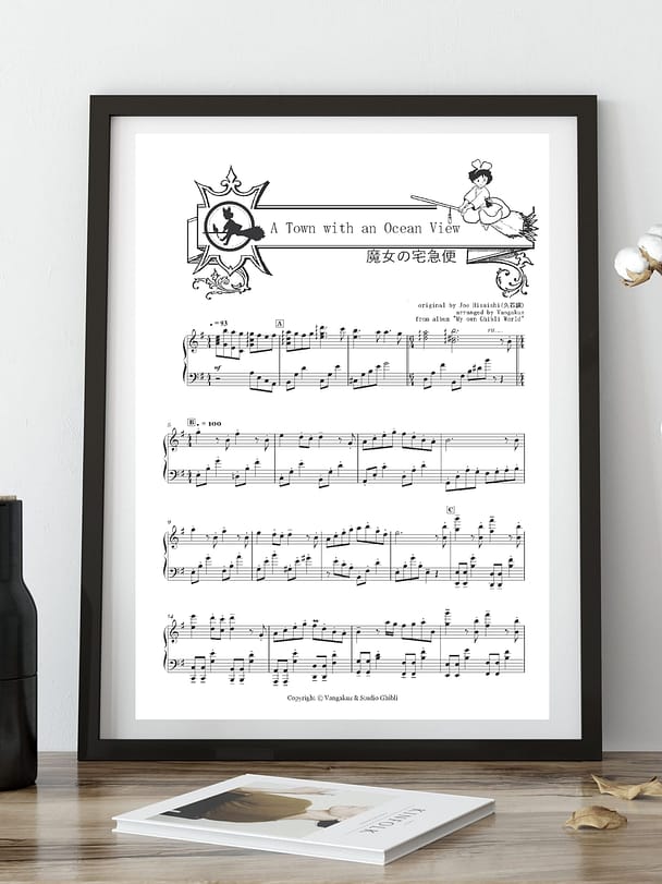 A Town with an Ocean View [sheet music] Vangakuz